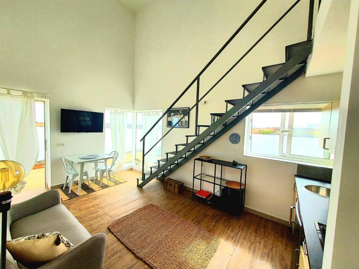 Lanzarote Ocean Loft A Apartment Tinajo Bagian luar foto